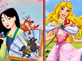 Mchezo Mulan na Aurora online