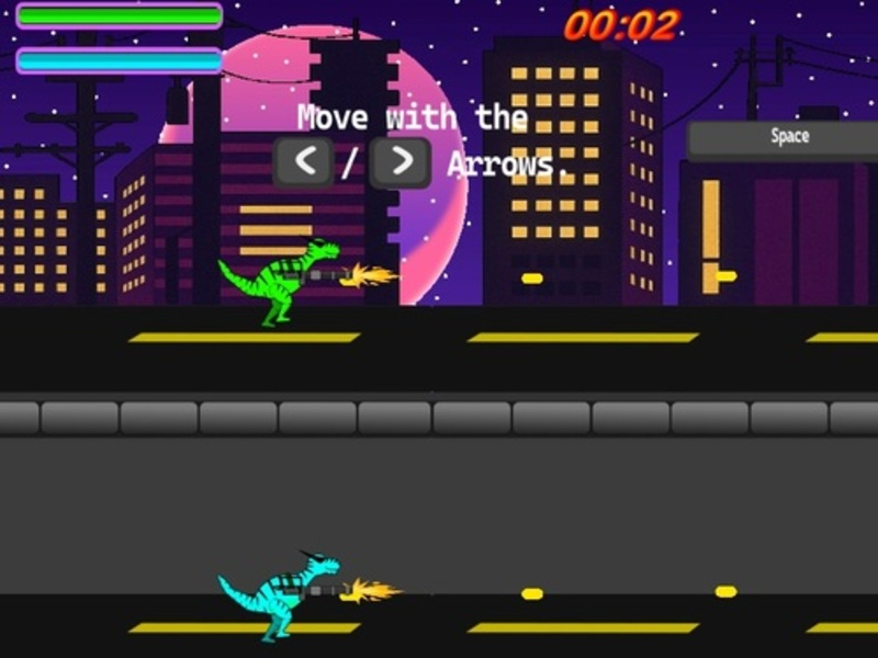 Mchezo Dinogunz online