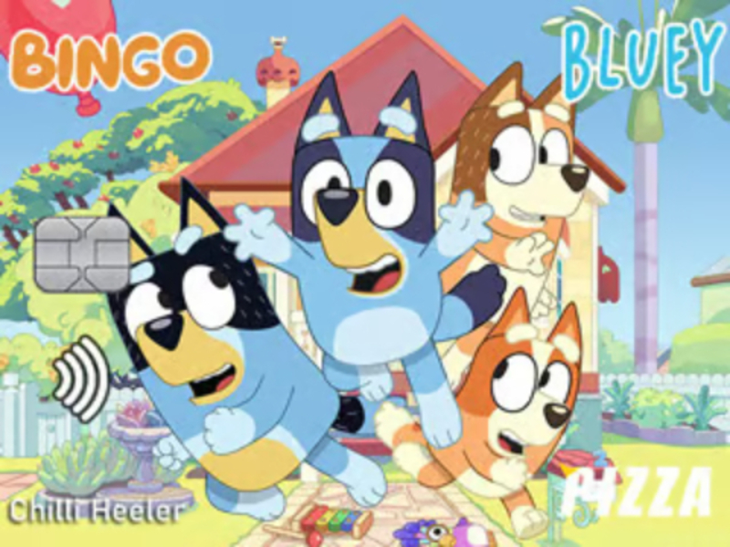 Mchezo Jigsaw Puzzle: Kadi ya mkopo ya Bluey online