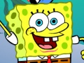 Mchezo Spongebob pizza toss  online