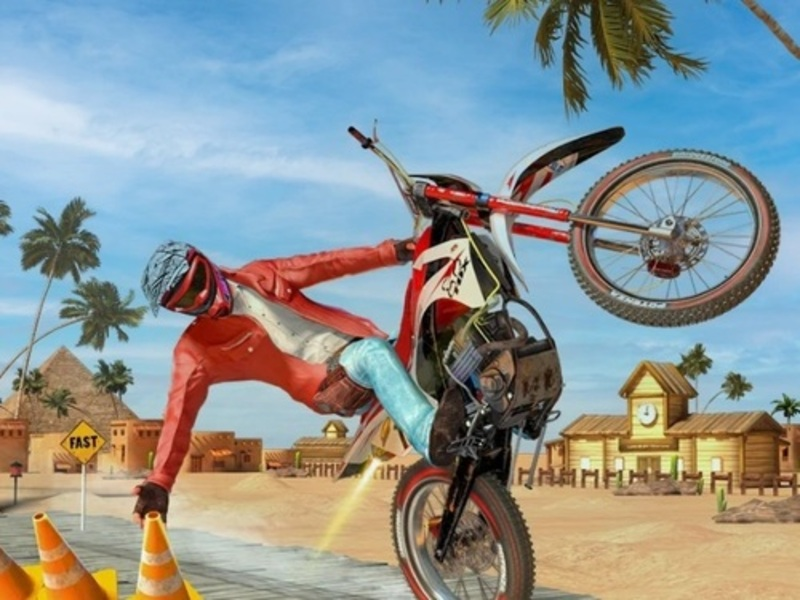 Mchezo Mashindano ya Motocross online
