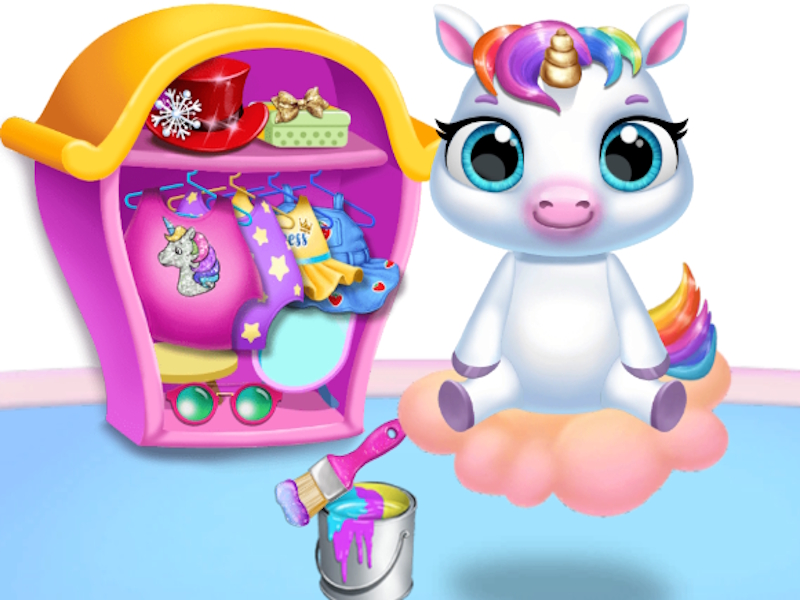 Mchezo Mtoto wangu nyati - Utunzaji wa Pony 2 online