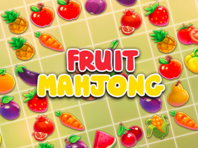 Mchezo Matunda Mahjong online