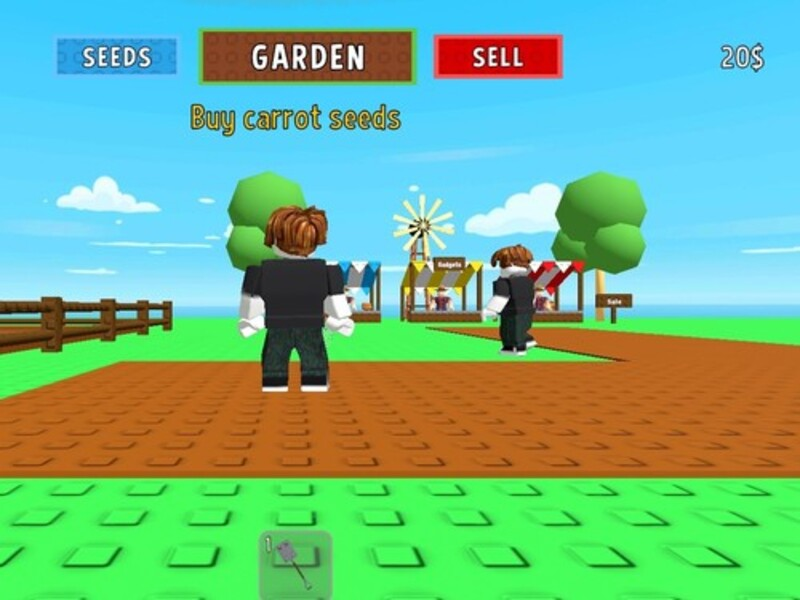 Mchezo Roblox: Kukua bustani online