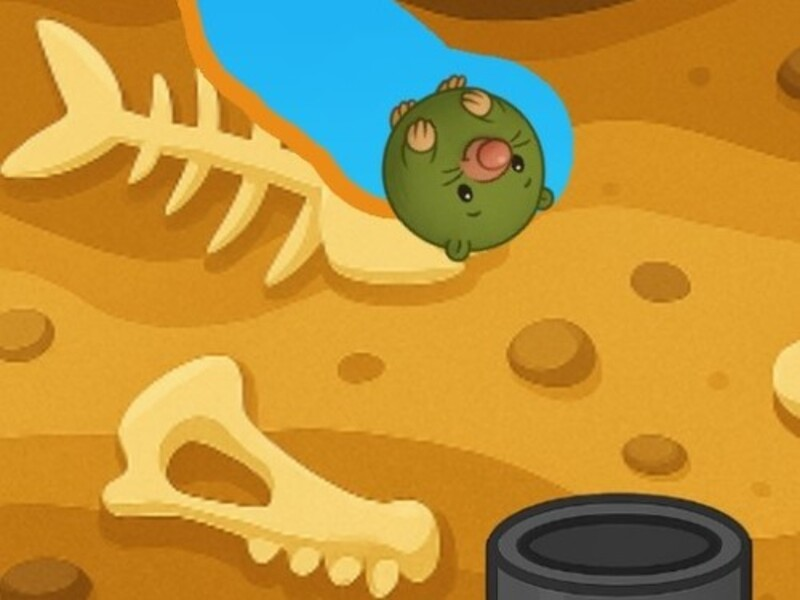 Mchezo Kuchimba moles online