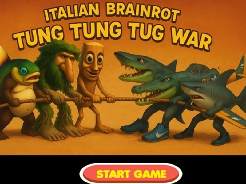 Mchezo ITALIAN BINGROT TUNG TUG TUG WAR online