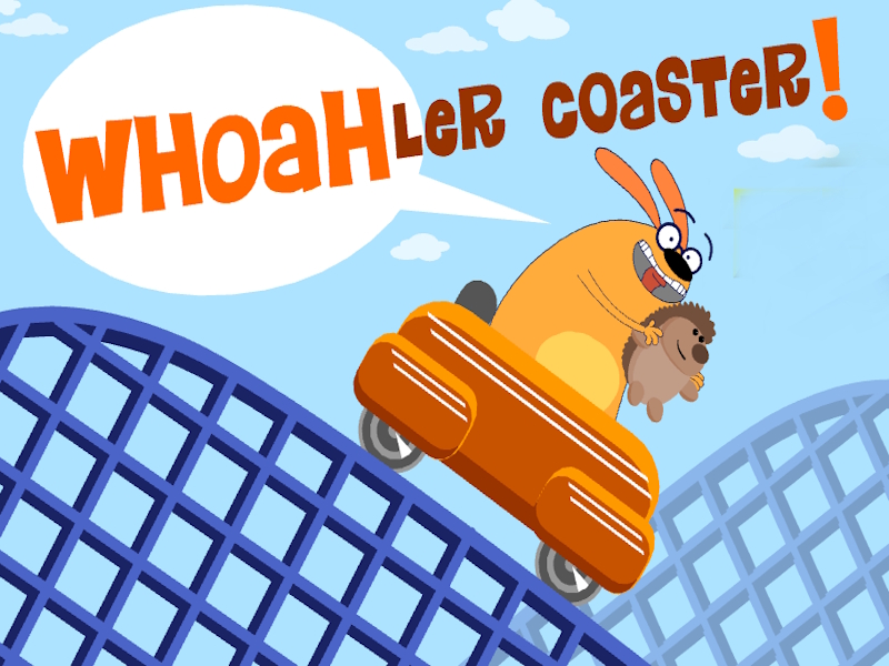 Mchezo Whoah ler coaster! online