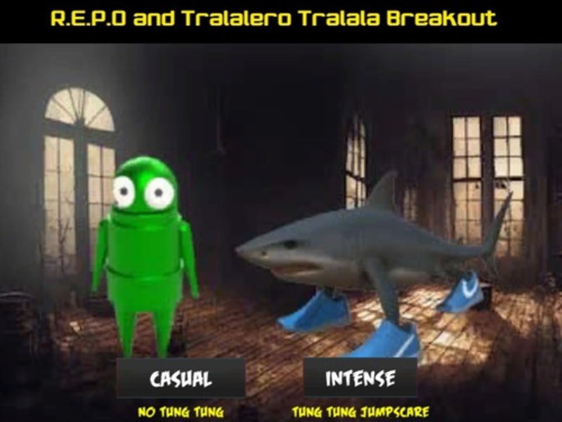 Mchezo R. E. P. O na Tralalero Tralala kuzuka online