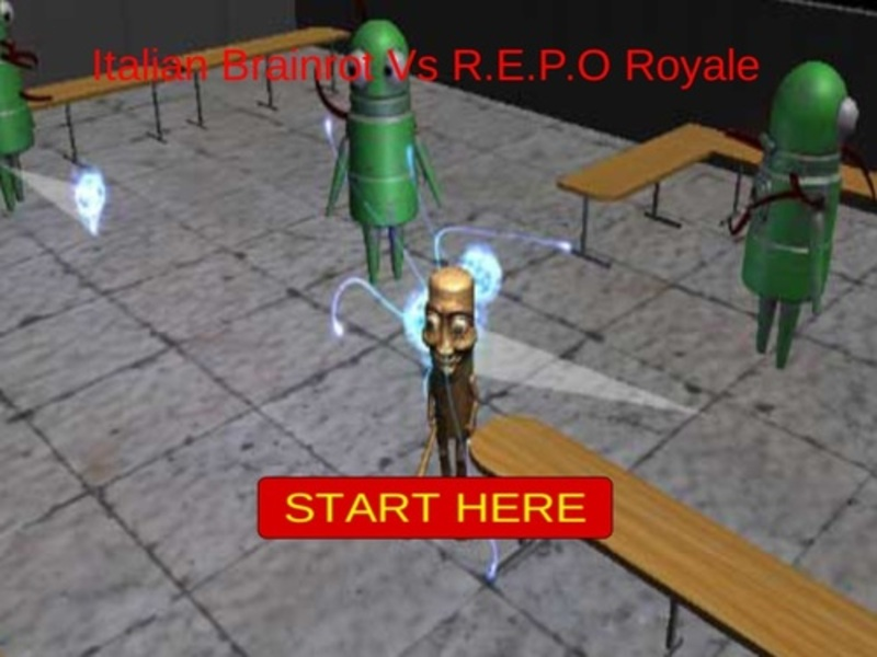 Mchezo Brainrot ya Italia vs R. E. P. O Royale online
