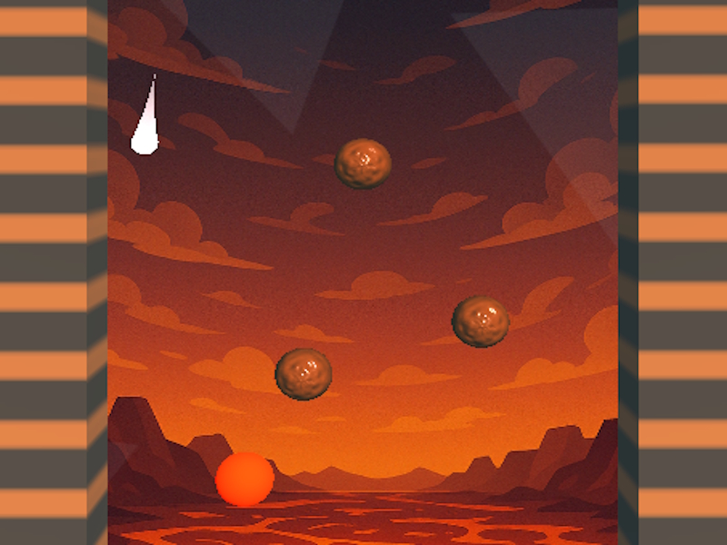 Mchezo Bubble lava puzzle online