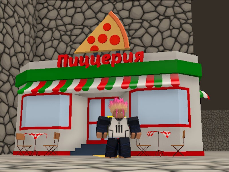 Mchezo Utoaji wa pizza ya obby online