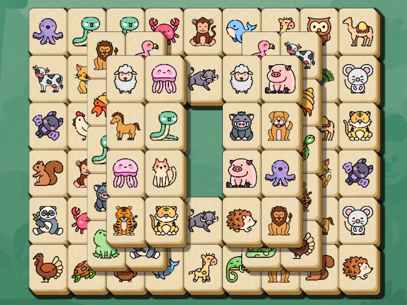 Mchezo Critter Mahjong Solitaire online