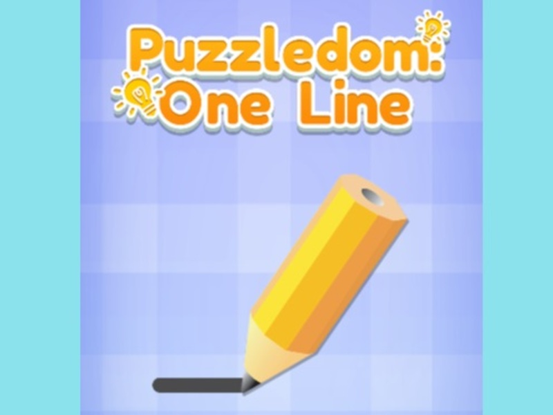 Mchezo Puzzledom: Mstari mmoja online