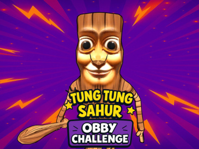 Mchezo Tung Tung Sahur: Changamoto ya Obby online