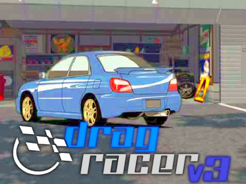 Mchezo Drag Racer v3 online