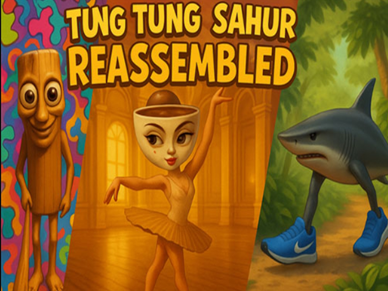 Mchezo Tung Tung Sahur alikusanyika tena online