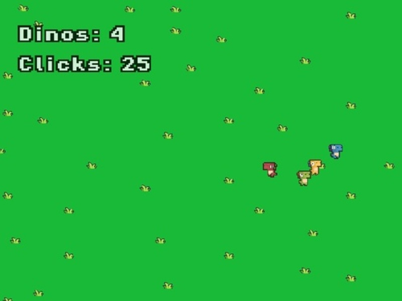 Mchezo Mini Dino Clicker online