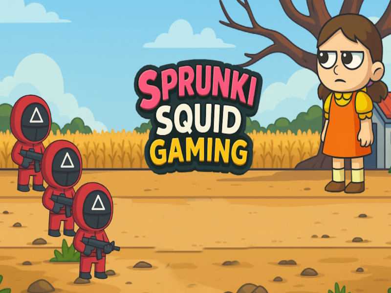 Mchezo Sprunki squid michezo ya kubahatisha online