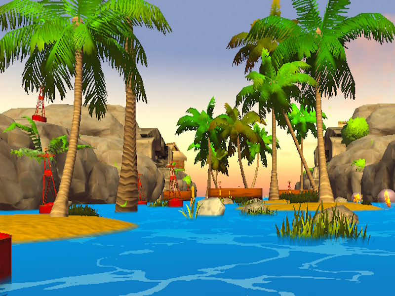 Mchezo Summer Rider 3D online