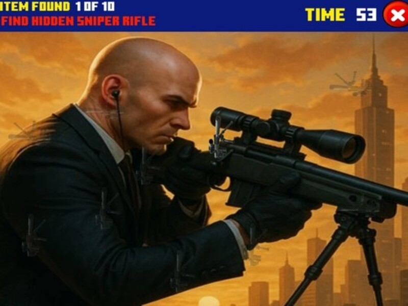 Mchezo MR SNIPER Rifle iliyofichwa online