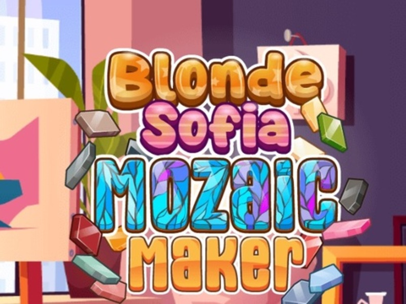 Mchezo Blonde Sofia: Mtengenezaji wa Mozaic online