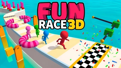 Mchezo Fun Race 3D online